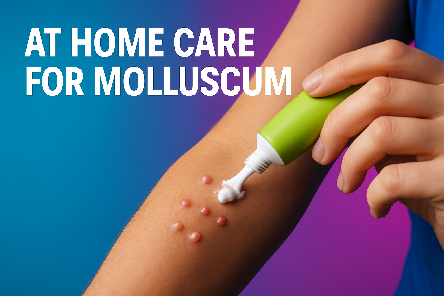 At home care for molluscum